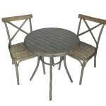 z: 3 pc Bistro Set - Light