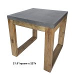 Modern/Rustic End Table