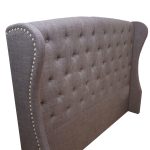 Queen Wing Back Headboard