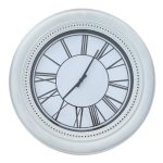 Clock 5 - White 30"