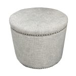 T. Karen Ottoman/Coffee Table - Beige 26"