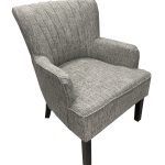B. April Accent Chair, GREY