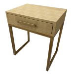 B. Laura End Table/Nightstand Gold