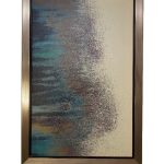 MED - Teal Spray 26" x 39"