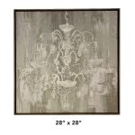 MED - Grey Chandelier