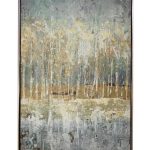 MED - Teal Trees 3 (24" x 36")