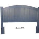Queen Cape Cod Headboard - Blue