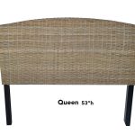 Queen Plantation Headboard