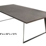 K. Slate Grey Coffee Table