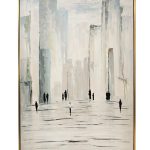 XL - Abstract City 49.5" x 73"