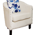 A. Ally Tub Chair - Off White