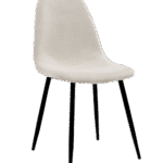 B. Carly Dining Chair, Black legs